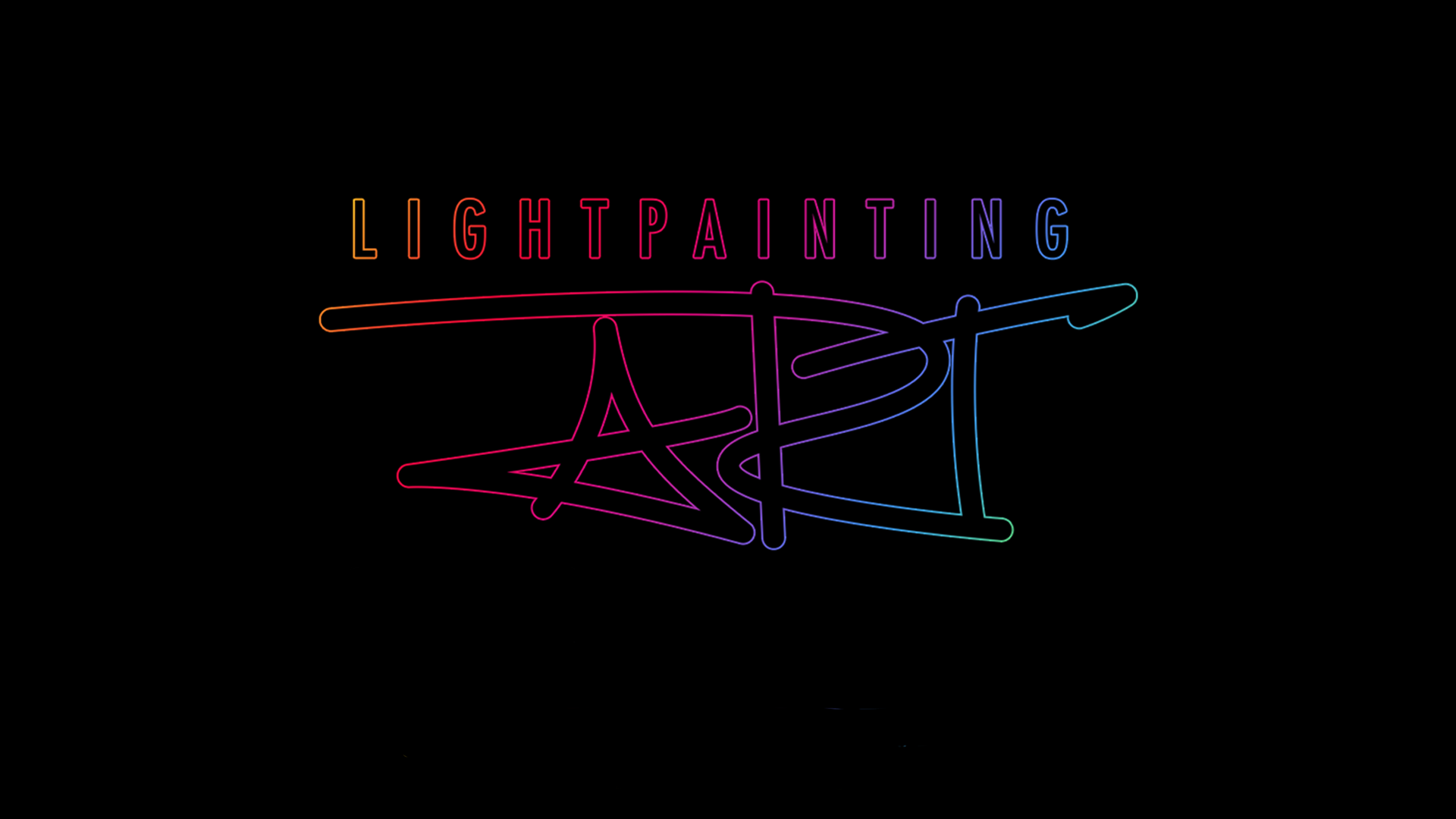 Lightpainting (Lichtmalerei) – Light Art Fotografie mit Langzeitbelichtung und Lichtspuren